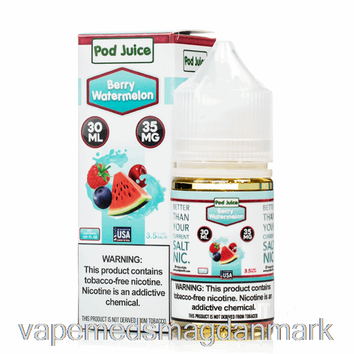 Vape Juice Bær Vandmelon - Bælgjuice - 30ml 35mg